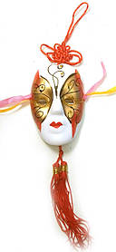 Маска керамічна з пензликом (9х6 см)