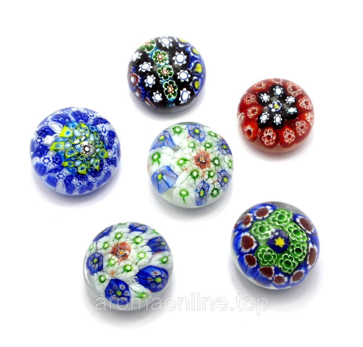 Сфера кришталева з візерунком (4,5х4,5х3 см), фото 1