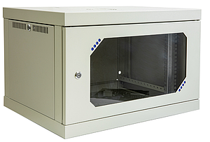 Шафа настінний телекомунікаційний маскаl WALLMOUNT LITE 6U-450 (АКРІЛ)