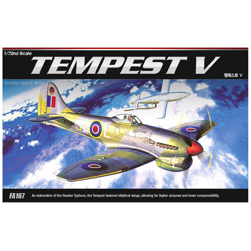 Пластикова модель 1/72 Academy 12466 Британський винищувач Hawker Tempest V