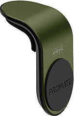 Автотримач для телефону Promate AirGrip-3 Green (airgrip-3.green)