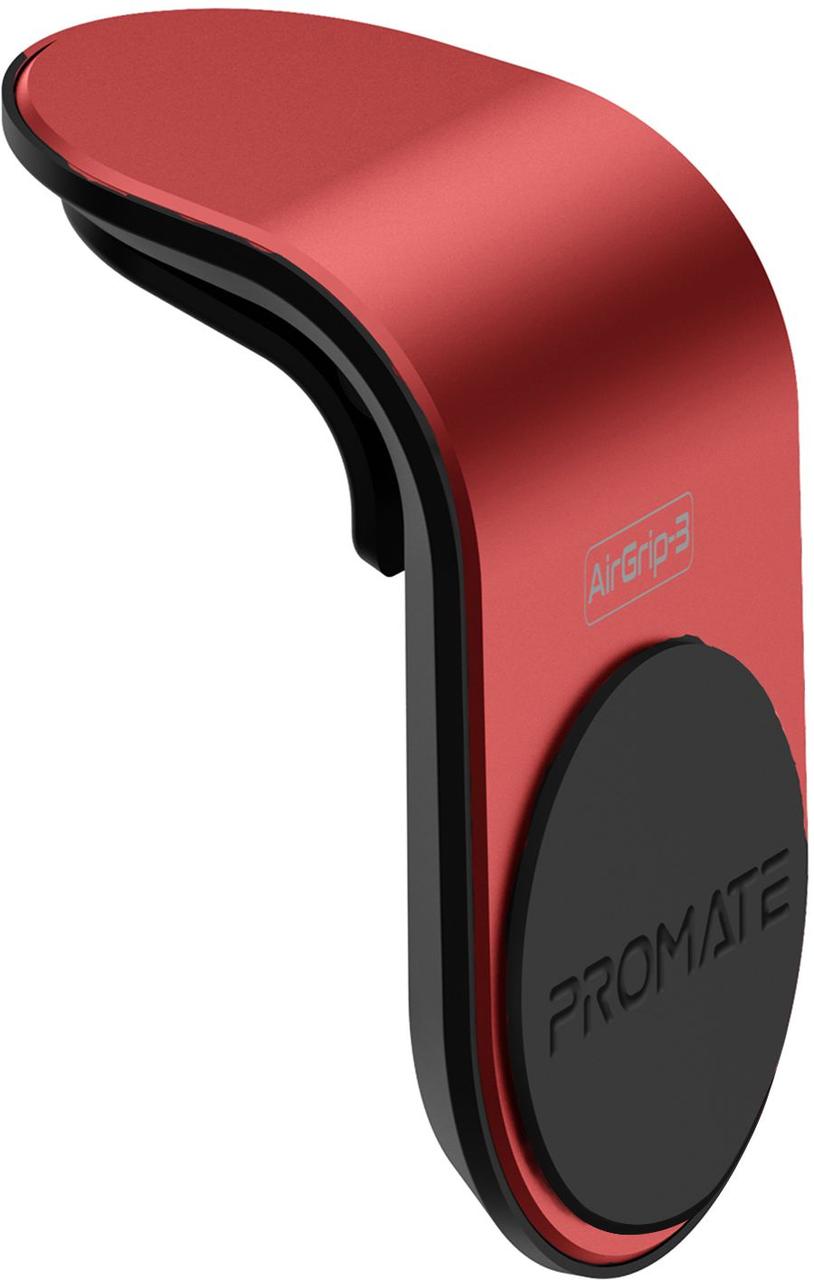 Автотримач для телефону Promate AirGrip-3 Red (airgrip-3.red)