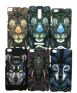 Чохол силіконовий з малюнком Softach тварини для Huawei P9 Lite
