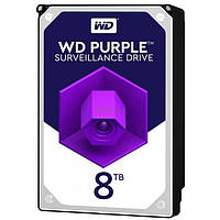 HDD | WESTERN DIGITAL | Purple | 8TB | SATA 3.0 | 256 MB | 5400 rpm | 3,5" | WD82PURZ