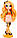 Лялька Мосту Хай Поппі Роуен помаранчева MGA Rainbow Surprise Rainbow High Poppy Rowan, фото 3