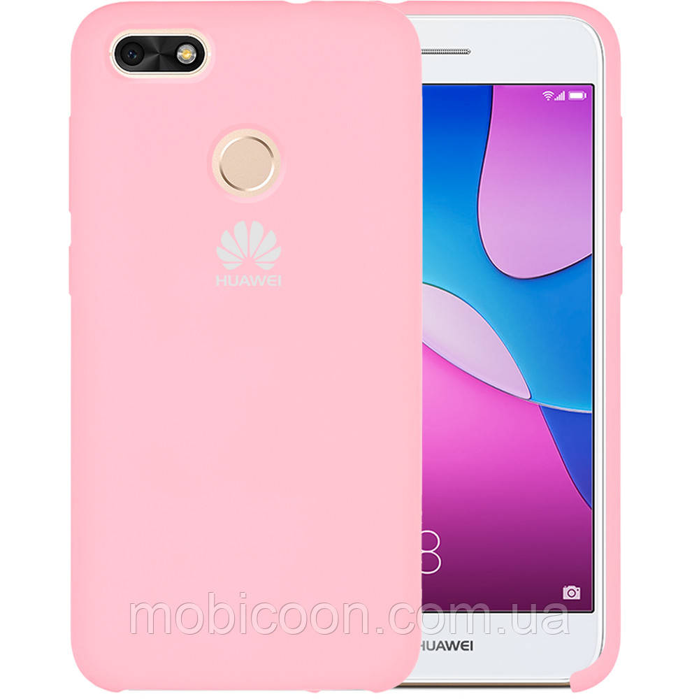 Чохол Silicone Case для Huawei P8 Lite Light Pink, фото 1