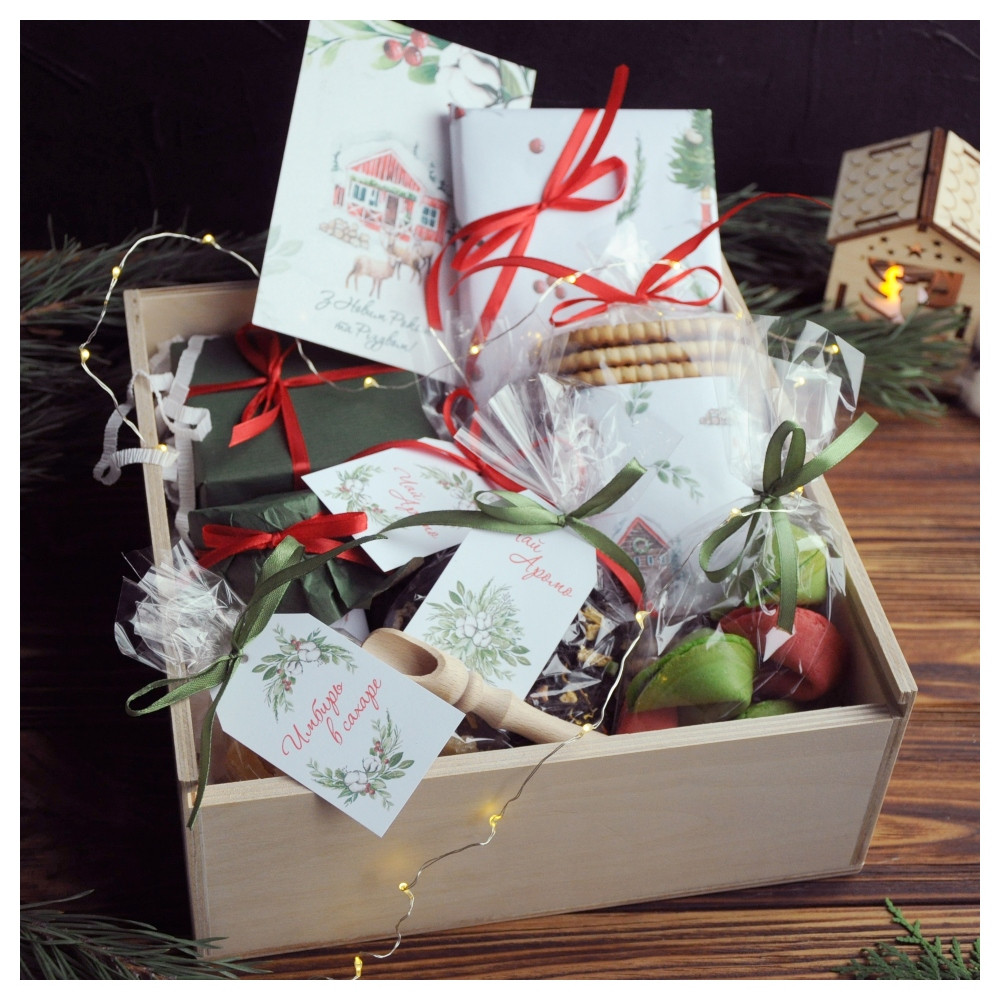 Подарунковий набір "Сундук із солодощами", фото 1