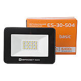 Прожектор світлодіодний ES-30-504 BASIC 1650 Лм 6400 К, фото 3
