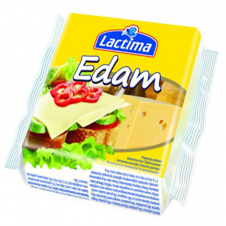 Сир тостерний едем Edam Lactima - 130 грам