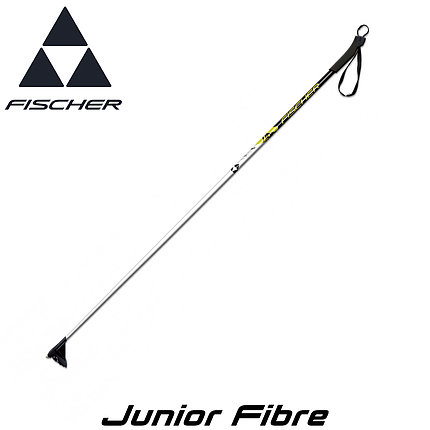 Дитячі лижні палиці для бігових лиж FISCHER Junior Fibre, фото 1