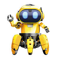 Розумний робот TOBIE ROBOT — зі звуковими та світловими ефектами, конструктор (107 деталей)