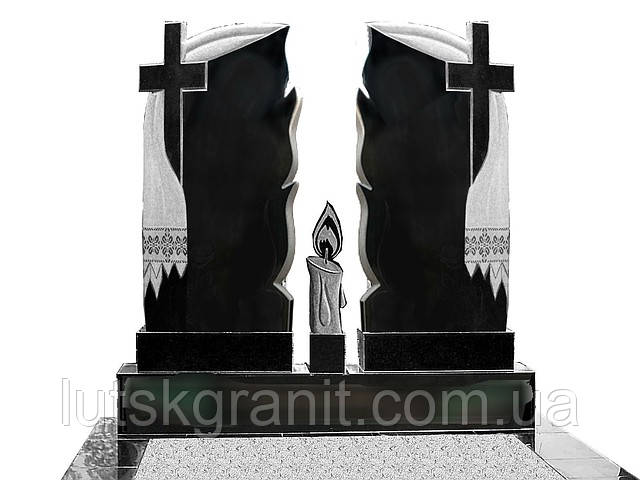 Изготовление памятников на двоих Луцк - фото 1 - id-p15418172