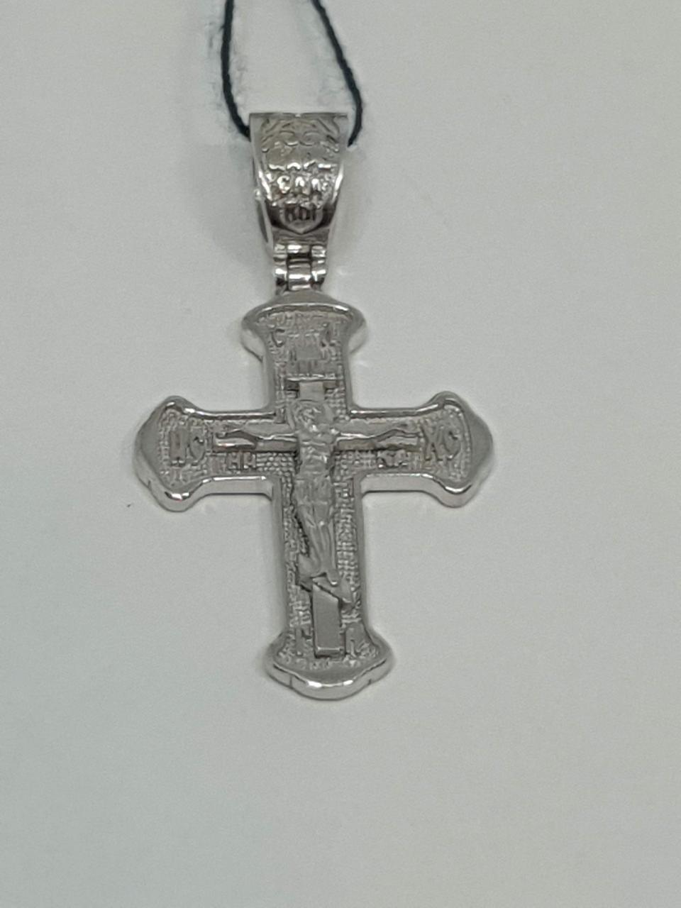 Срібний хрест Розп'яття Христа.   3520-РПЛ