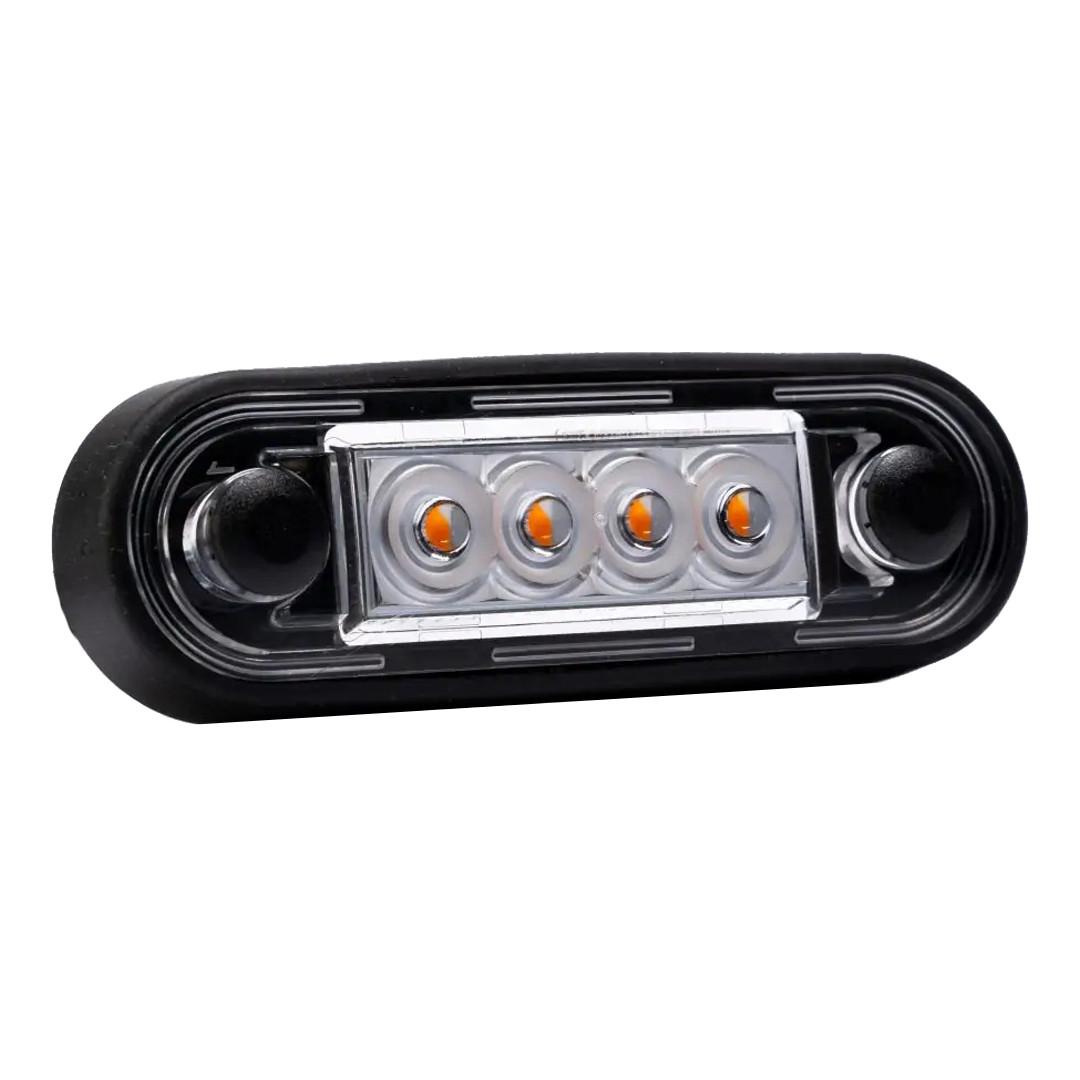 Габаритний ліхтар для вантажівок LED жовтий (Fristom), фото 1