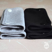 Комплект універсальні гігієнічні накладки Nashsling - Сірий меланж і Чорний