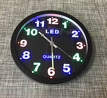 Настінний LED годинник GH1207 30 см / 65910