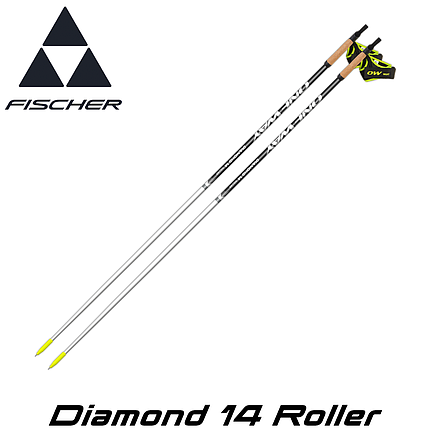 Палиці для бігових лиж FISCHER Diamond 14 Roller, фото 1