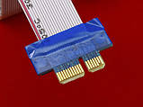 PCI-Express PCI-E 1X на 16X райзер, живлення, molex, фото 5