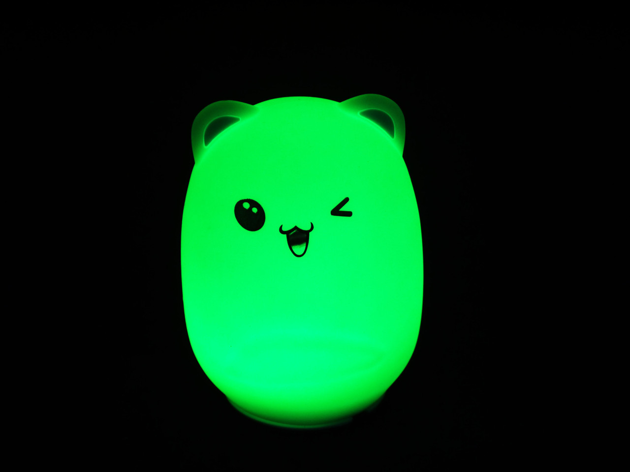 Ночной светильник силиконовый Котик Light Cat c аккумулятором - фото 8 - id-p1287091440