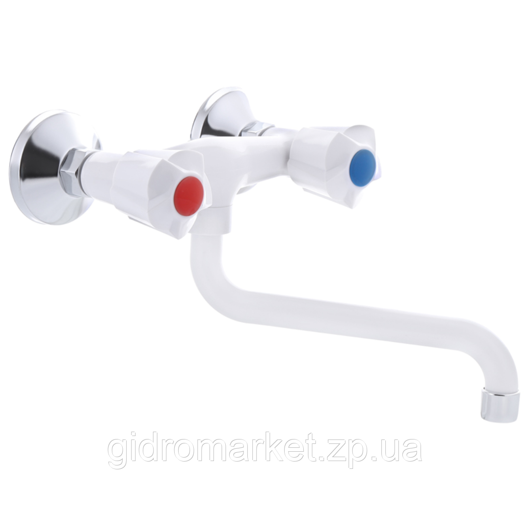 Plamix Ama-361 White Змішувач для умивальника.