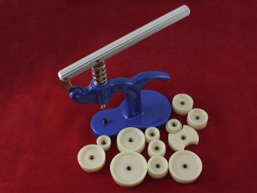 Прес для закривання кришок і скел годинників + 12 насадок, фото 1