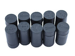 10x Ролик валик фарбувальний чорнильний 20мм для етикет - пістолета , картридж