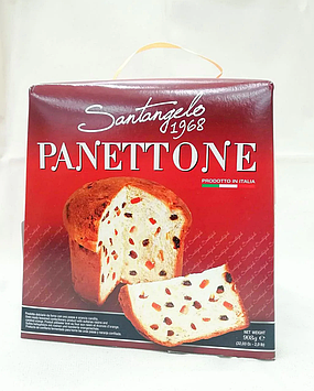 Панеттоне традиційний з цукатами Santangelo 908 г