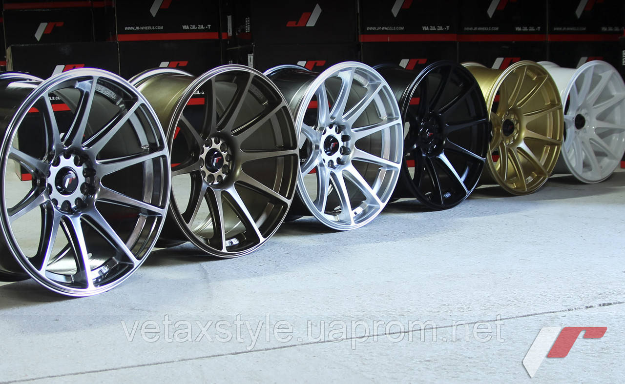 Диски Japan Racing r15 r16 r17 r18 r19 r20 4x100 4x108 4x114.3 5x100 5x112 5x120 5x114.3