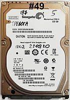 Жорсткий диск для ноутбука 320GB Seagate Momentus 2.5" 16MB 7200rpm (ST9320423AS) SATAII Б/В #49 Під сервіс