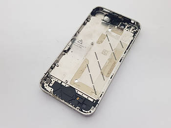Дисплей apple iphone 4s модуль білий з корпусом сервісний оригінал з розборки