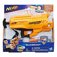 Бластер Нерф Аккупрайк Квадрент Nerf AccuStrike Elite Quadrant Hasbro E0012