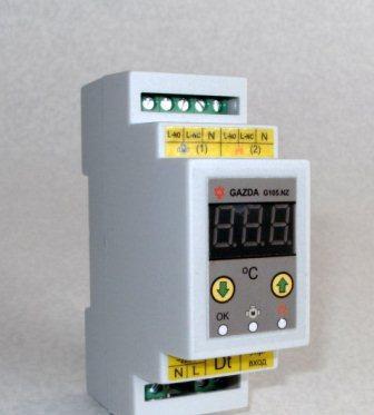 Цифровий терморегулятор-контролер GAZDA G105-NZ для керування автоматикою системи опалення