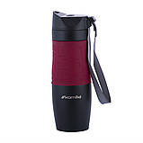 Термокружка Kamille KM-2067 480мл 480мл Червоний Термос з нержавіючої сталі Термокружка для гарячих напоїв, фото 5