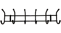 Вішалка настінна на 6 гачків (0106)