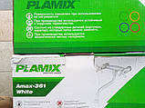 Plamix Amax-361 White Змішувач для умивальника. (PM0583), фото 2