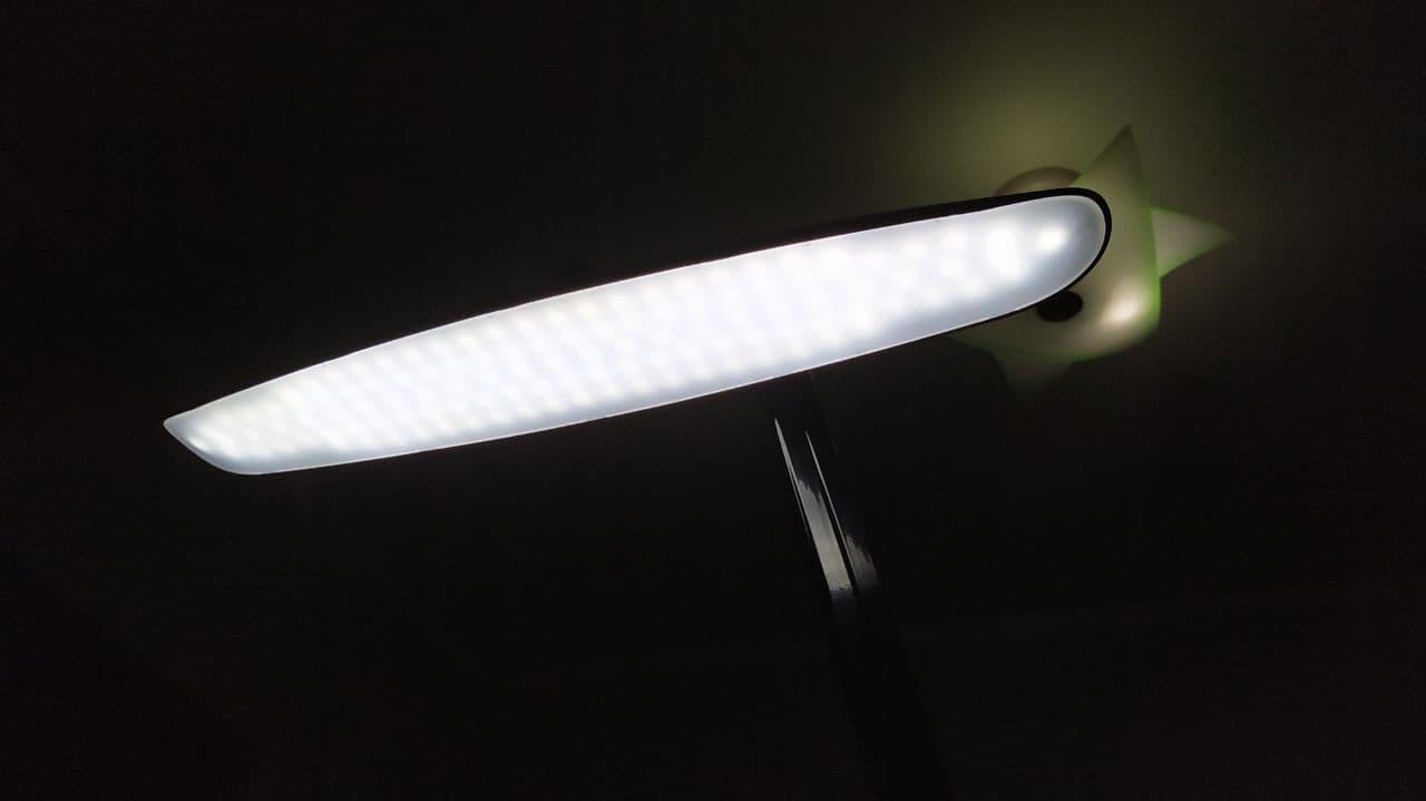 Лампа LED бестеневая на струбцині LAMP-9501LED з диммингом, 117 світлодіодів BLACK 220-240V