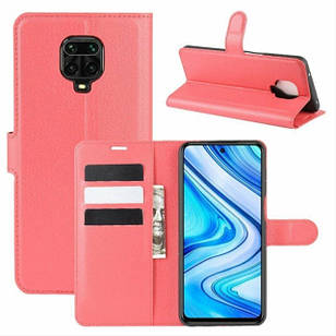 Чохол книжка Evolou для Xiaomi Redmi Note 9S / Note 9 Pro (червоний)