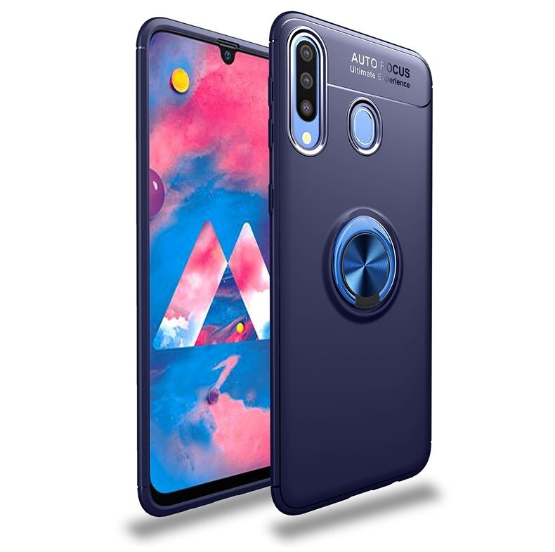 Чохол Fiji Hold для Samsung Galaxy A20s (A207) бампер накладка з підставкою Blue