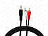 Кабель мультимедийный Jack 3.5mm male to 2xRCA 5.0m Vinga (VCPDCJ35MRCA25BK), фото 5