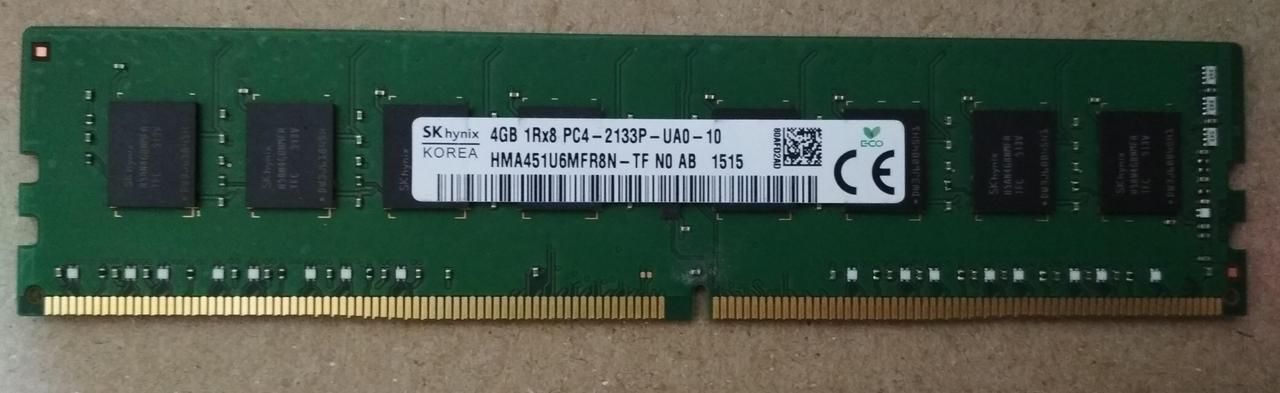 4GB DDR4 2133 Hynix HMA451U6MFR8N 1Rx8 RAM PC4-17000 Оперативна пам'ять