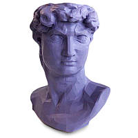 Скульптура вазон-органайзер "Давід" (фіолетовий)