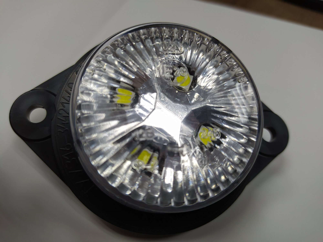 Ліхтар універсальний Ф-2.00 LED (світлодіодний безбарвний) 12 V / 24 V