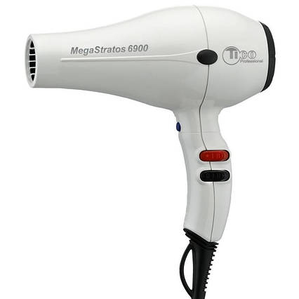 Фен для волосся TICO Professional Mega Stratos 6900 White (100000WT)