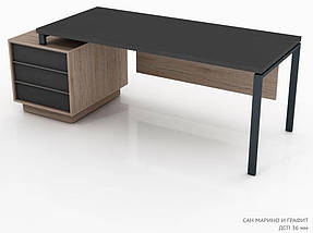 Стіл офісний Promo Top T33-3s ТМ Salita, фото 3