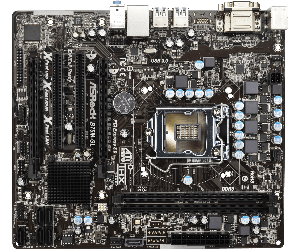 Материнська плата AsRock B75M-GL (s1155, Intel B75, PCI-Ex16) OEM Гарантия 3 месяца.