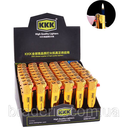 Запальнички кремнієві KKK 017-1Gold, фото 2