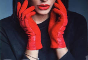 Жіночі рукавички і рукавиці .