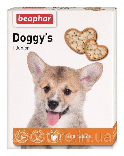 Doggy's Junior вітамінізовані ласощі для здорового розвитку цуценят 150 таб. beaphar