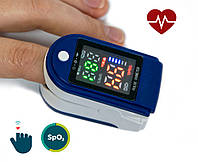 Пульсоксиметр LK87, пульсометр для измерения кислорода в крови на палец (цветной экран) | пульсоксіметр (GK)