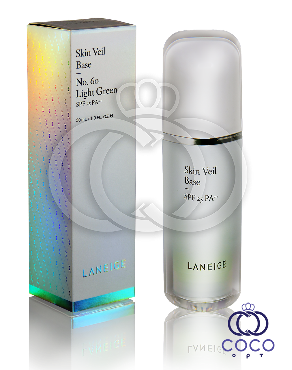 Основа під макіяж Laniege Skin Veil Base № 60 Light Green SPF 25 PA ++ ( якість оригіналу)